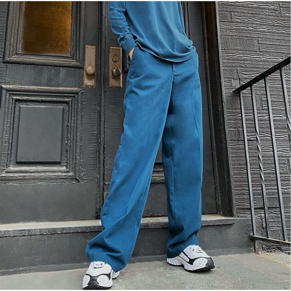 ✨Aritzia Tna Topeka Cargo Teal Sz 2 Pants✨